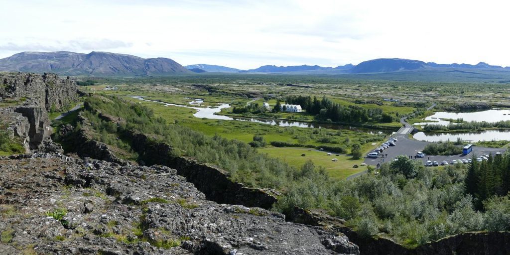 Þingvellir national park in Iceland