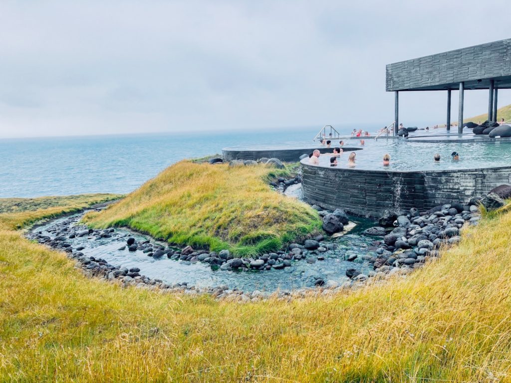 GeoSea Swimming Pools at the Sea in Husavik, Iceland