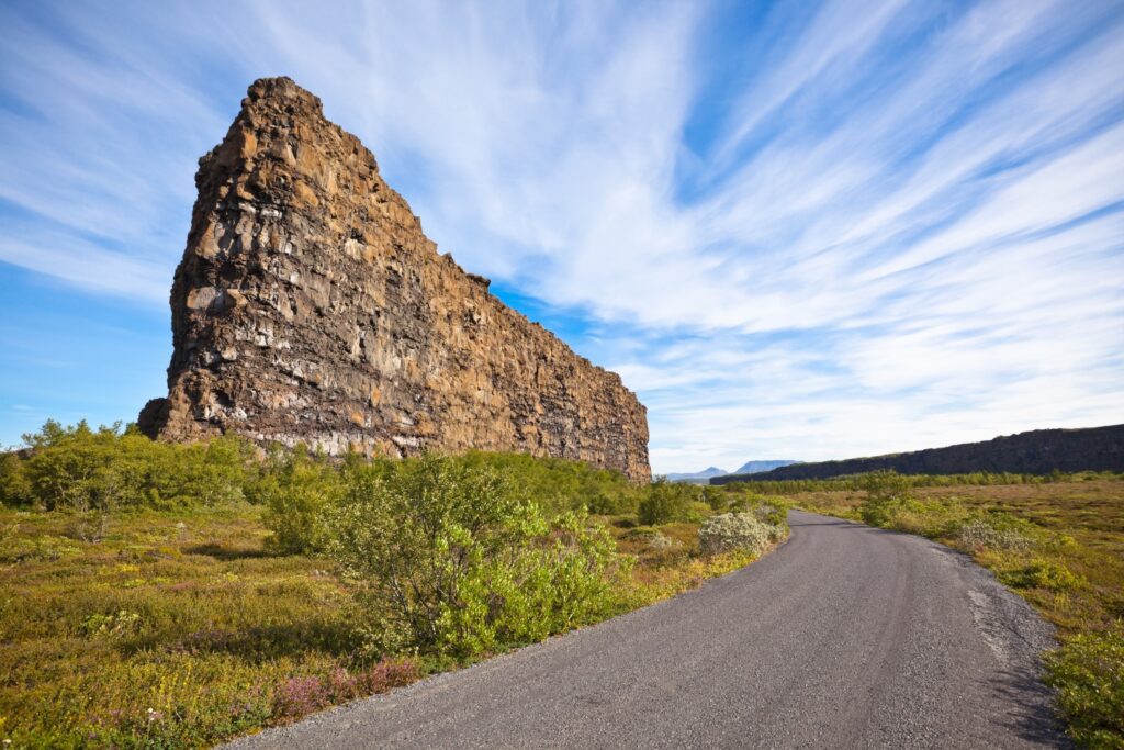 Canyon Asbyrgi in jokulsargljufur National Park, Iceland